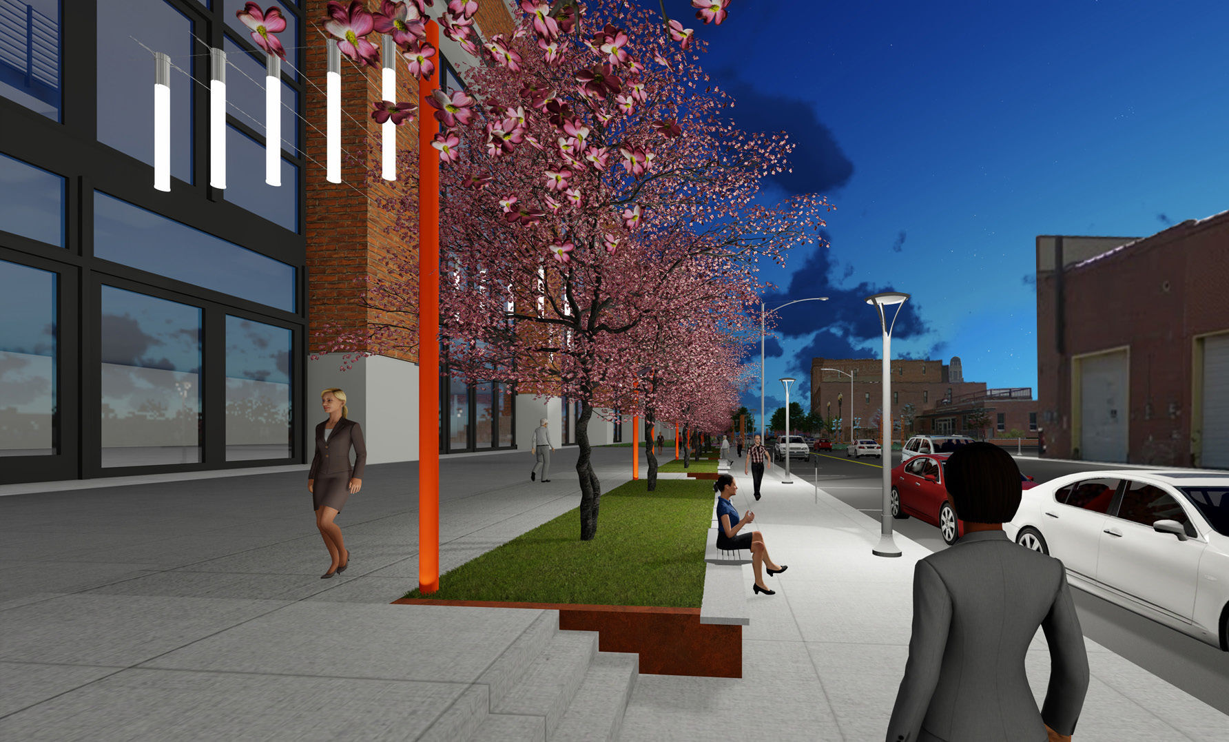 Haymarket South Streetscape and Parking Improvements